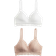 H&M Orange MAMA 2-pack Padded Lace Nursing Bras 38D