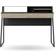Alphason Salcombe Black/Oak Writing Desk 59.5x118.5cm