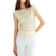 H&M Textured Jersey Top - Cream