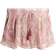 H&M Airy Drawstring Shorts - Beige/Paisley Patterned