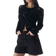 H&M High Denim Shorts - Black