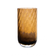 Specktrum Meadow Swirl Cylinder Amber Vase 21cm