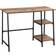 Birlea Urban Study Brown Writing Desk 47x105cm