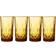 Lyngby Glas Sorrento Highball Amber Long Drinkglas 38cl 4st