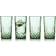 Lyngby Glas Sorrento Highball Green Long Drinksglas 38cl 4stk