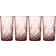 Lyngby Glas Sorrento Highball Pink Long Drinkglas 38cl 4st