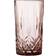 Lyngby Glas Sorrento Highball Pink Long Drinkglas 38cl 4st