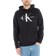 Calvin Klein Monogram Hoodie - Lysegrå/Sort/Hvid