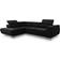 Silape Caris Black Sofa 273cm 5-Sitzer