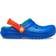 Crocs Kid's Classic Lined Clog - Blue Bolt/Multi