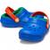 Crocs Kid's Classic Lined Clog - Blue Bolt/Multi