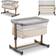 Lionelo Leonie Cot 3 in 1 Beige Sand 59x94.5cm