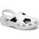 Crocs Kid's Classic Soccer Ball Clog - White/Black