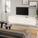 IKEA Besta White/Hanviken White TV-bänk 180x38cm
