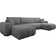 Mirjan24 Furyn Grey Soffa 312cm 6-sits