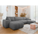 Mirjan24 Furyn Grey Soffa 312cm 6-sits