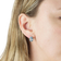 John Greed Irregular Earrings - White Gold/Topaz/Diamonds