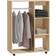 vidaXL Engineered Wood Sonoma Oak Wardrobe 80x110cm