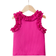 Shein Young Girl Fashionable Ruffled Trim Tank Top For Summer