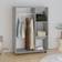 vidaXL Engineered Wood Concrete Grey Wardrobe 80x110cm