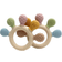 Shein 1 Piece Baby Teething Ice Rings, Colored, Safe and Soft Silicone Rings, Soothing Sensory Teething Ice Rings for Babies 0-3 Years, Teething Ice Ring Set for Toddlers and Infants