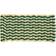 Hay Coco Stripe Wave Dörrmatta Dark White H0 x D80 x W40 cm Grön