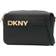DKNY Damen Umhängetasche Leder 23 cm - Schwarz