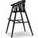 Oaklings Saga High Chair Black Lacquered Oak