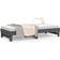 vidaXL 823381 Grey Sofa 202.5cm