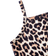 Shein Young Girls Leopard Print Fitted Jumpsuit