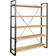 Verty Furniture Up Cycled Industrial Mintis Brown Book Shelf 200cm
