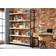 Verty Furniture Up Cycled Industrial Mintis Brown Book Shelf 200cm