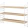 String Pocket Ash/White Wall Shelf 60cm