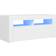 vidaXL LED Lights White TV-bord 90x40cm