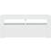 vidaXL LED Lights White TV-bord 90x40cm