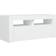vidaXL LED Lights White TV-bord 90x40cm