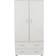 Core Products Lido White Wardrobe 80x164cm