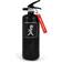 Solstickan Fire Extinguisher 2kg Black/Black