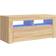 vidaXL LED Lights Sonoma Oak TV Bench 90x40cm