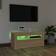 vidaXL LED Lights Sonoma Oak TV-bänk 90x40cm