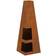 vidaXL Fire Pit with Log Storage 35x35x100 cm