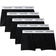 Calvin Klein Briefs Icon Cotton Stretch 5-pack - Black