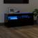 vidaXL 804383 LED Lights Black TV Bench 90x40cm