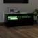 vidaXL 804383 LED Lights Black TV Bench 90x40cm