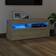 vidaXL 804385 LED Lights Sonoma Oak TV Bench 90x40cm