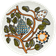Marimekko Assiette à Dessert Tiara Multicolore Ø20 cm White Dinner Plate 20cm