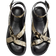 H&M Sandals - Beige/Snakeskin Patterned