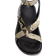 H&M Sandals - Beige/Snakeskin Patterned