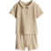 H&M Baby 2-delat Set I Våfflad Trikå - Beige