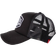 Deus Ex Machina Baylands Mesh Back Trucker Cap - Black/White